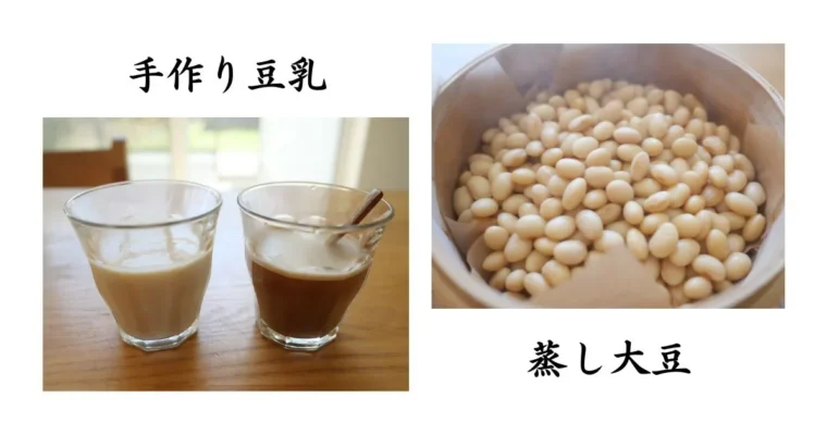 【自家製豆乳のすすめ】濃厚なのにヘルシー！パスタソースやカフェオレにも◎！蒸し大豆のやさしい味わいで癒しのひとときを